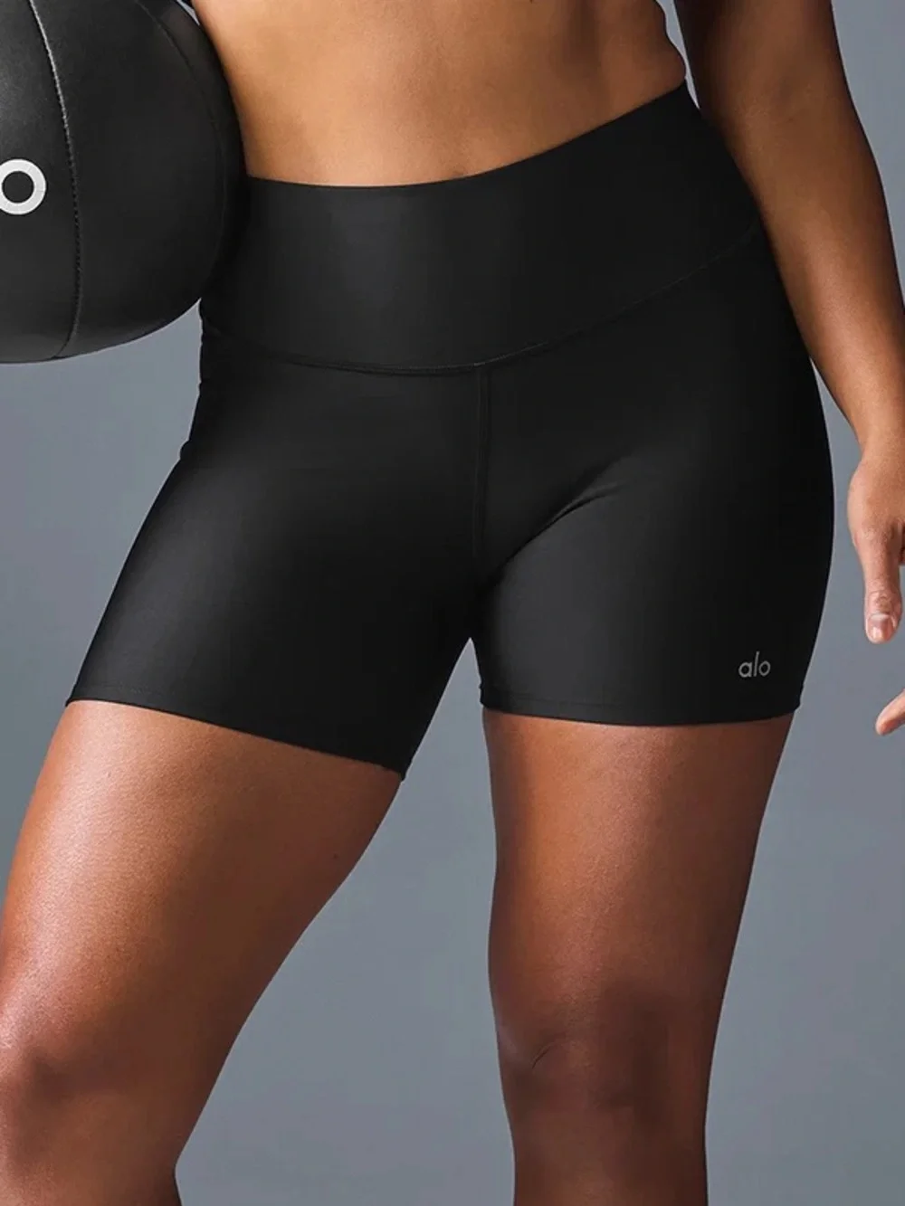 Alo Yoga Airlift Energy Short in Black